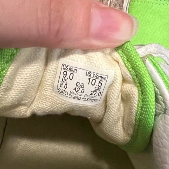 Vans Old Skool Neon Green - Picture 6 of 6